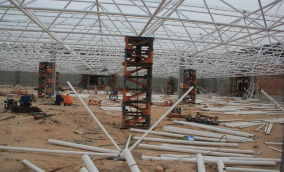 南岸盘点钢结构网架装配的步履和相关关注变乱