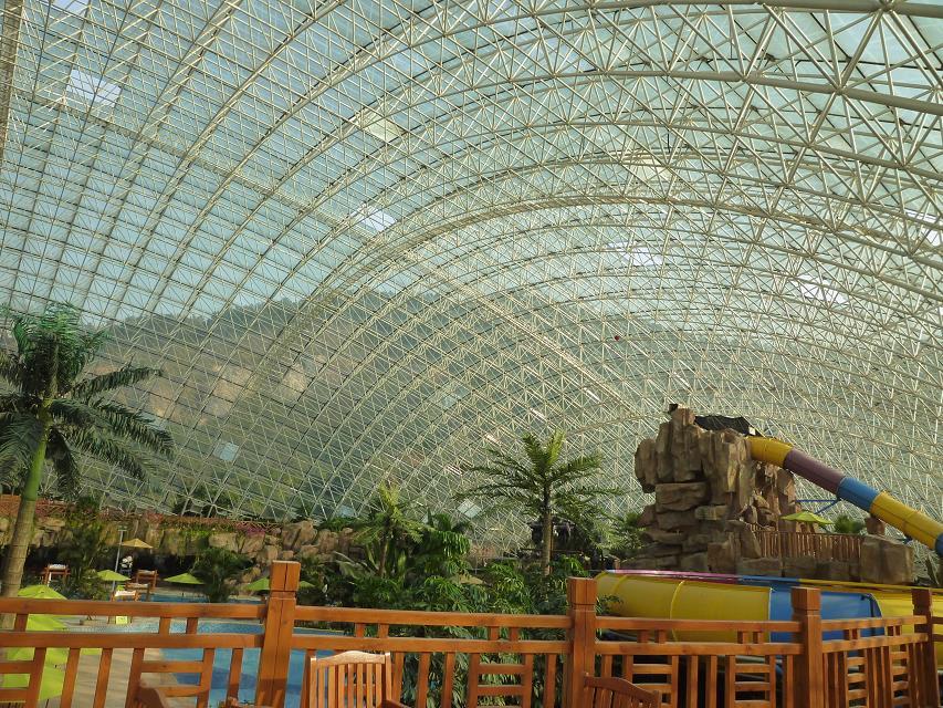 南岸游乐场网架