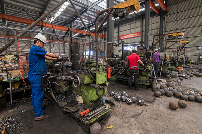 南岸网架配件车间